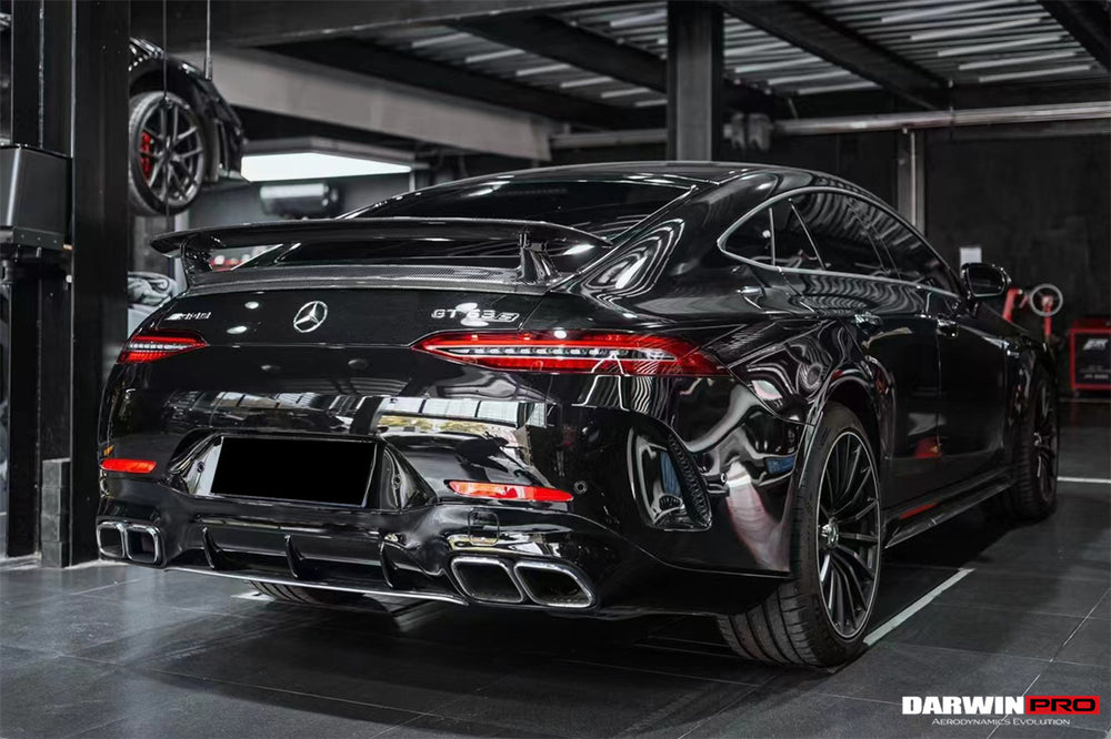 2019+ Mercedes Benz AMG GT63/S GT50 4Door Coupe X290 Carbon Fiber Trunk Spoiler - DarwinPRO Aerodynamics