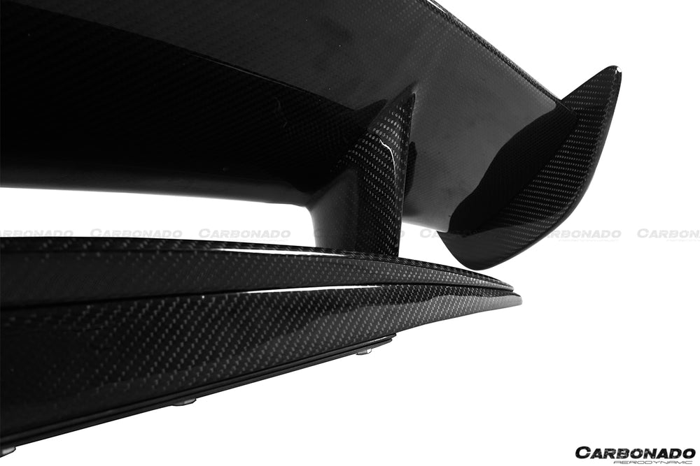 2015-2020 Mercedes Benz AMG GT/GTS/GTC RZS Style Carbon Fiber Trunk Spoiler - Carbonado