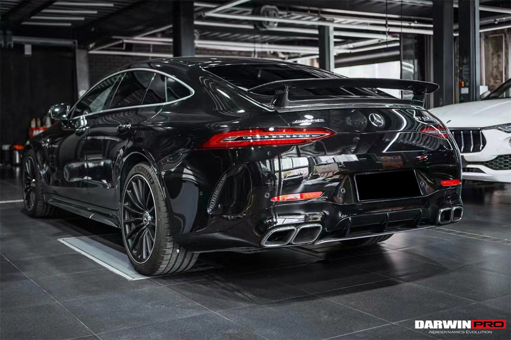 2019+ Mercedes Benz AMG GT63/S GT50 4Door Coupe X290 Carbon Fiber Trunk Spoiler - DarwinPRO Aerodynamics