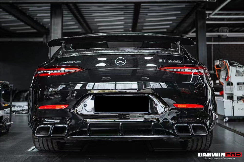 2019+ Mercedes Benz AMG GT63/S GT50 4Door Coupe X290 Carbon Fiber Trunk Spoiler - DarwinPRO Aerodynamics