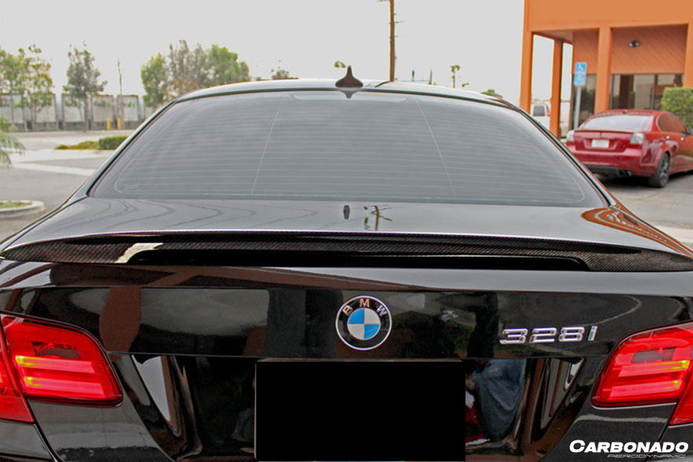 2008-2012 BMW M3 E92 MP Style Carbon Fiber Trunk Spoiler - DarwinPRO Aerodynamics