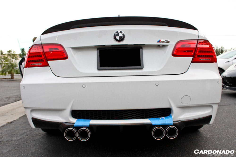 2008-2012 BMW M3 E92 MP Style Carbon Fiber Trunk Spoiler - DarwinPRO Aerodynamics