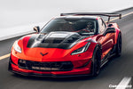  2013-2019 Corvette C7 Z51 Z06 Grandsport AR Style Carbon Fiber Trunk Spoiler - Carbonado 