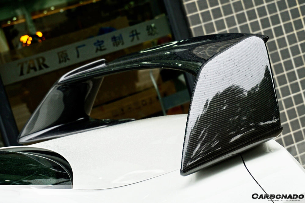 2008-2022 Nissan GTR R35 CBA/DBA/EBA AMS Style Trunk Spoiler - Carbonado