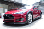  2012-2015 Tesla S Pre-facelift RZS Style Carbon Fiber Full Kit 