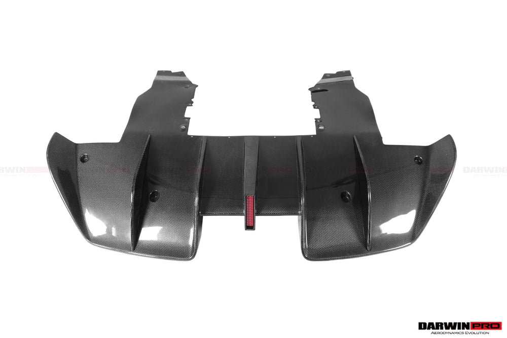2017-2021 McLaren 720s Se²NWBII Style Carbon Fiber Rear Diffuser - DarwinPRO Aerodynamics