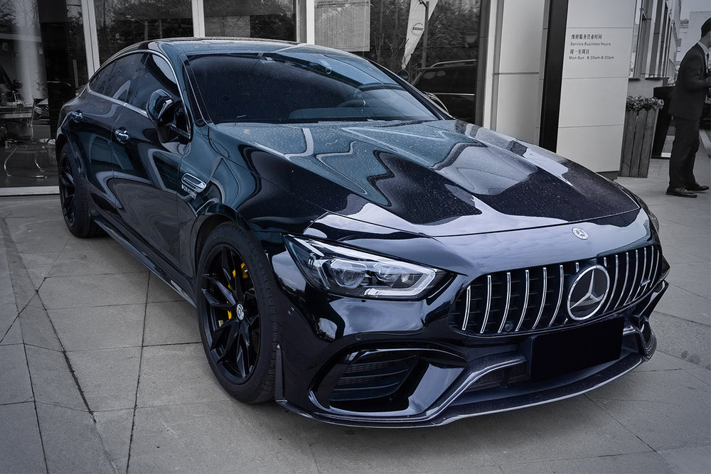 2019+ Mercedes Benz AMG GT63/S 4Door Coupe X290 Carbon Fiber Front Lip - DarwinPRO Aerodynamics