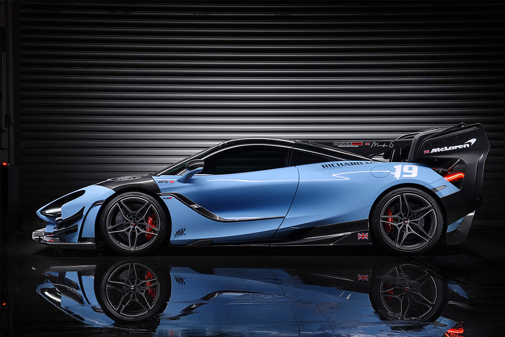 2017-2021 McLaren 720s Se²NWB Style Carbon Fiber Side Door Trims - DarwinPRO Aerodynamics