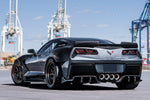  2013-2019 Corvette C7 Z06 Grandsport Carbon Fiber Trunk Spoiler 