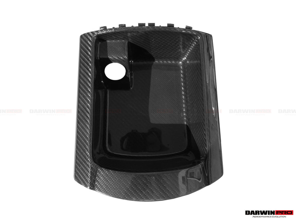 2004-2014 Lamborghini Gallardo OEM Style Carbon Fiber Interior Storage Box Cover - DarwinPRO Aerodynamics