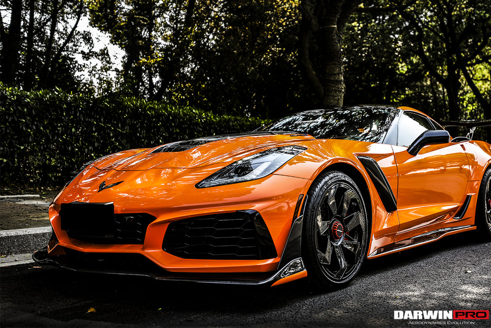 2013-2019 Corvette C7 Z51 ZR1-Style Full Body Kit - DarwinPRO 